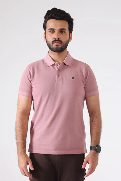 124 WRINKLE POLO MENS